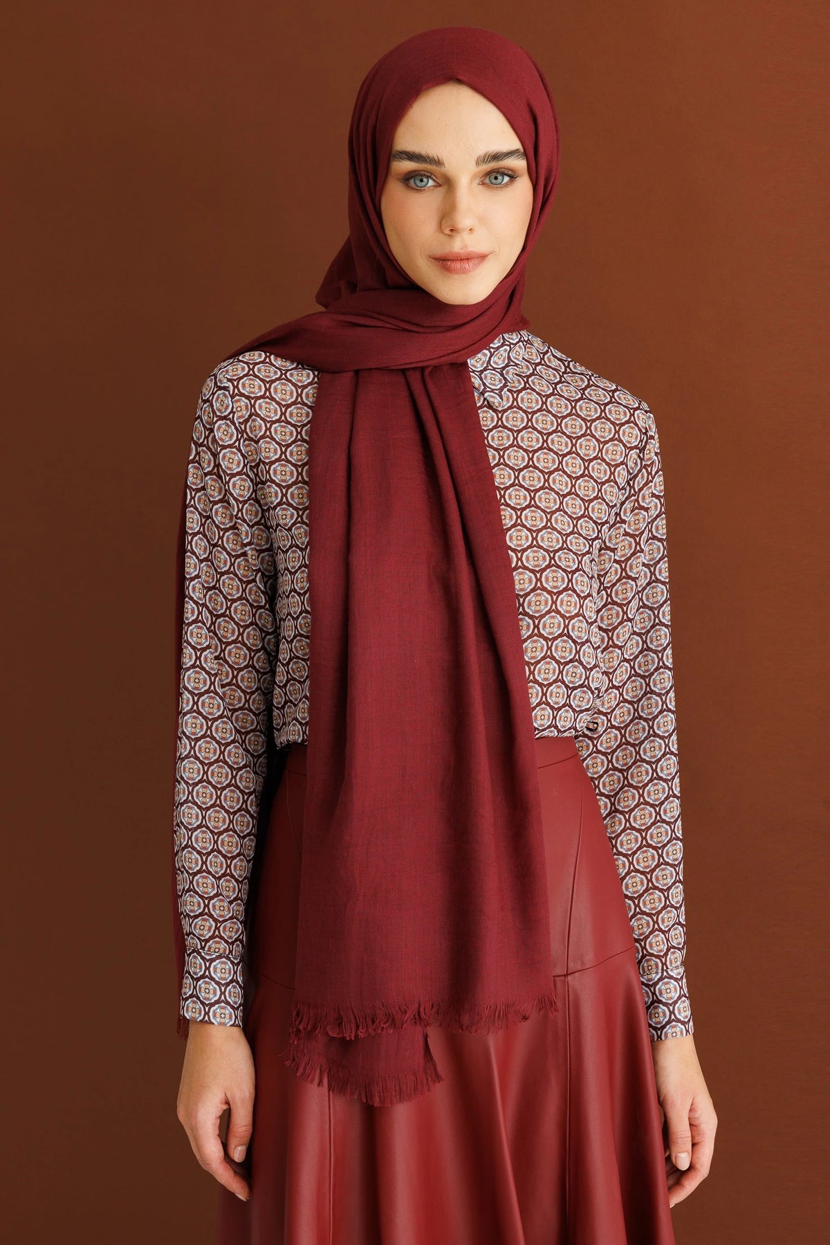Dubai Şal - Garnet
