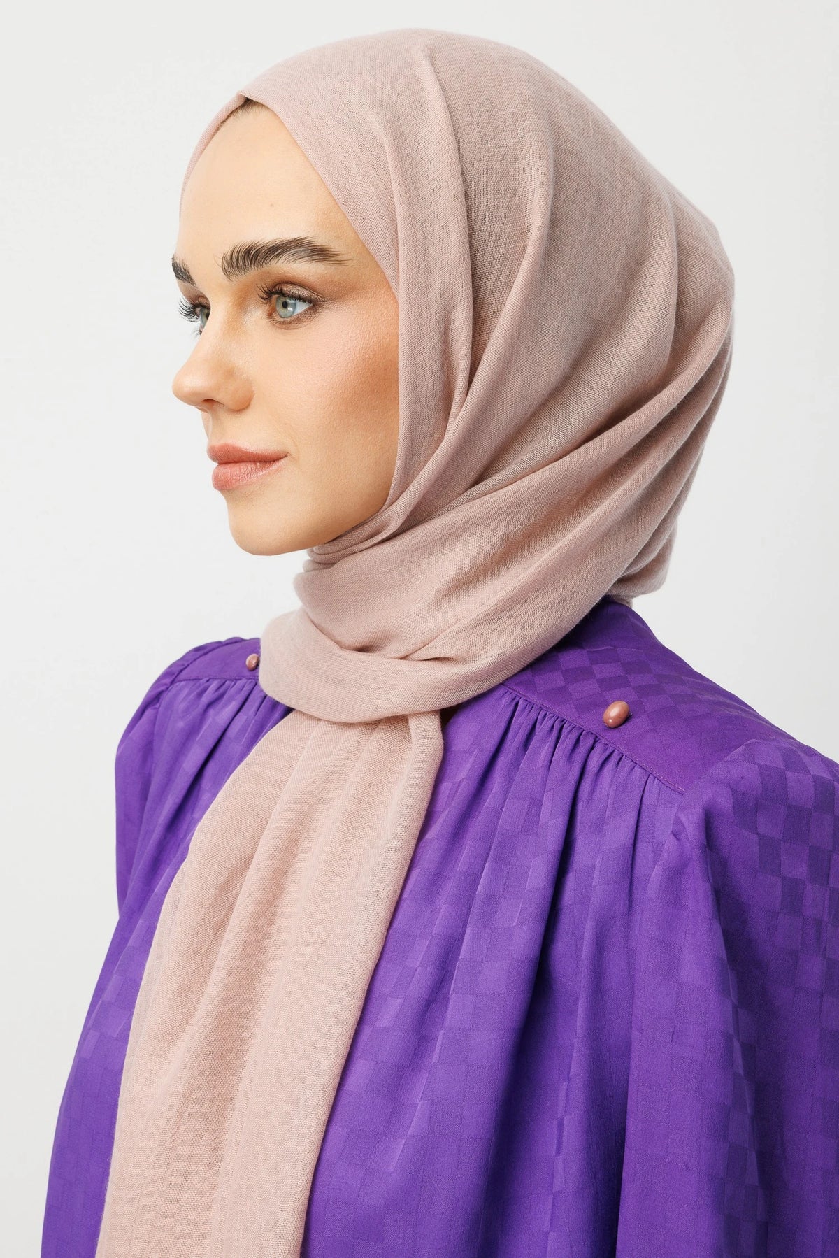 Dubai Şal - Pudra