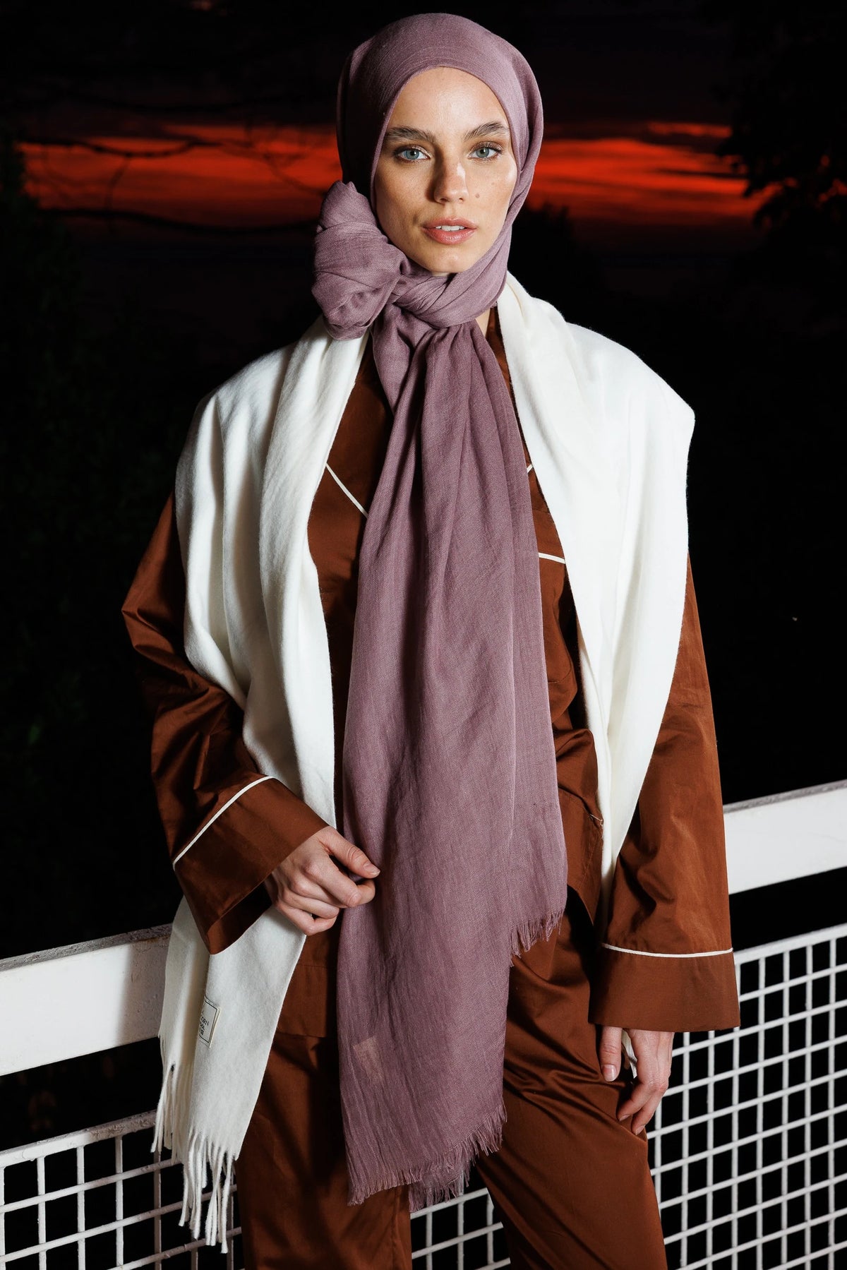 Dubai Şal - Leylak