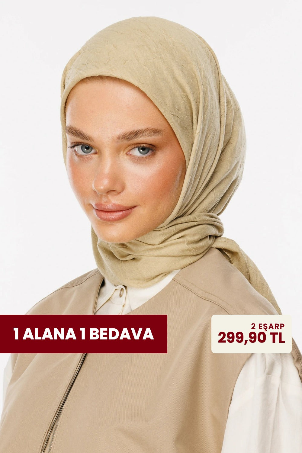 Bambu Eşarp — 1 alana 1 bedava