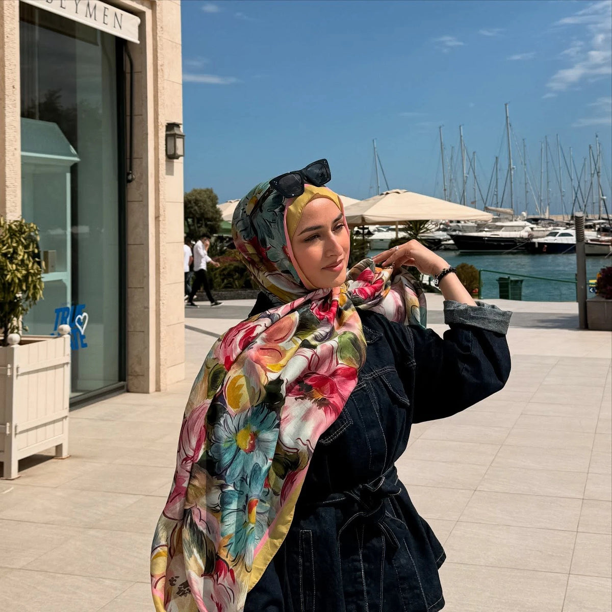 Rossel Desen Pamuk Şal