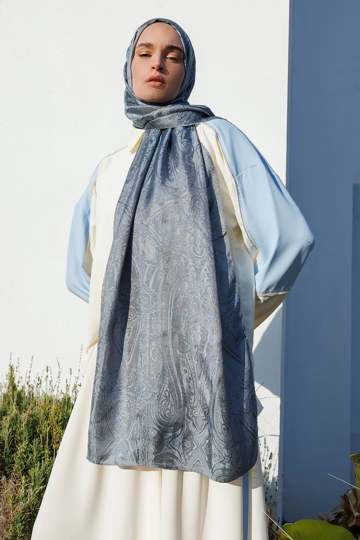 Liva Desen Shine Line Şal