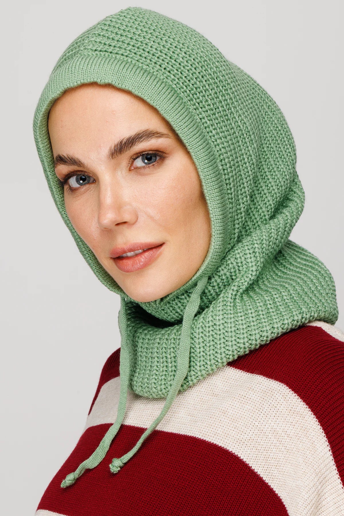 Balaclava Triko Başlık
