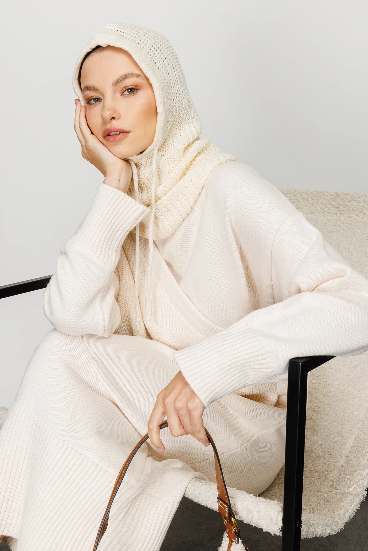 Balaclava Triko Başlık