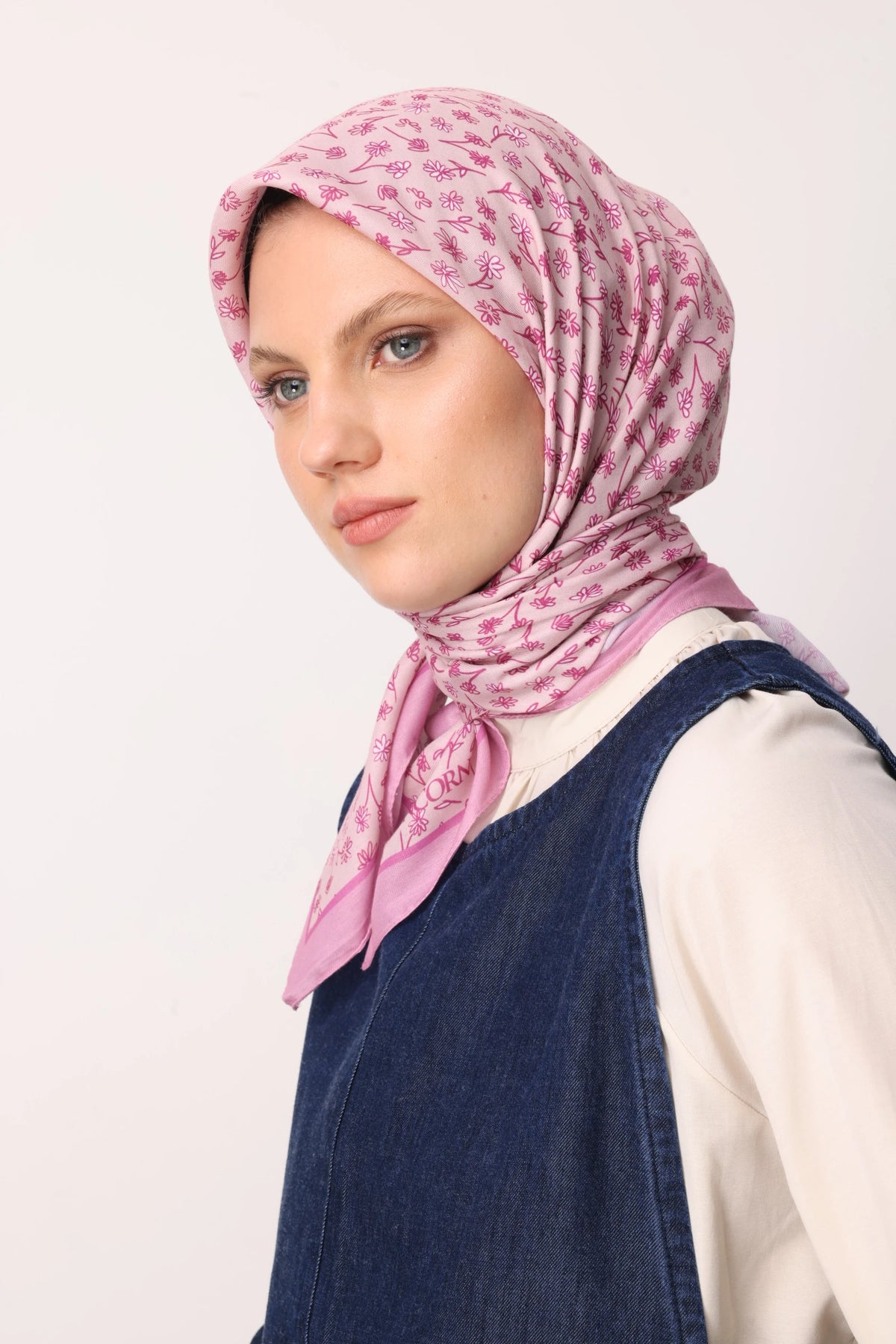 Minor Desen Pamuk Eşarp