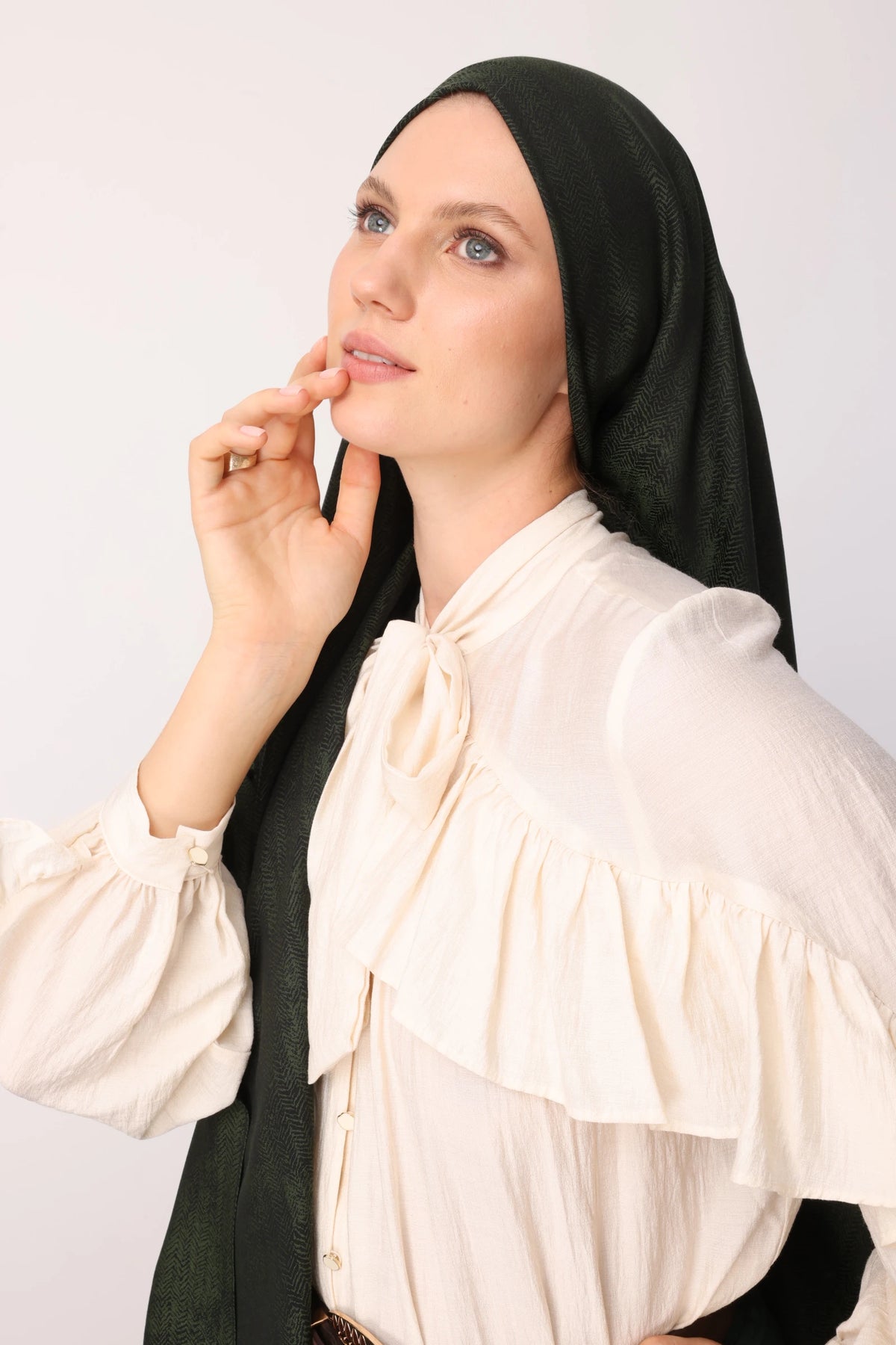 Sahra Desen Çift Taraflı Şal