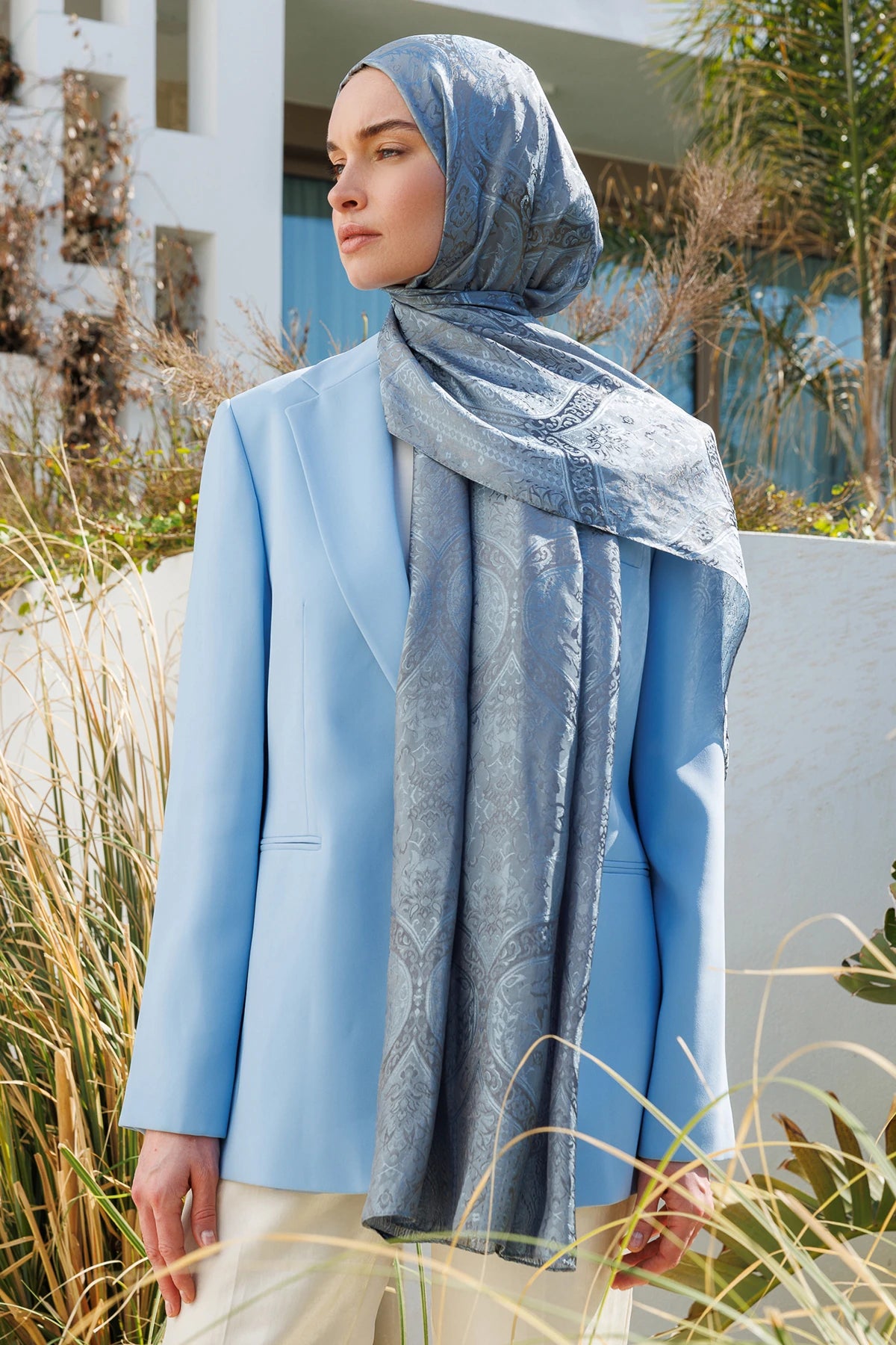 Soler Desen Shine Line Şal