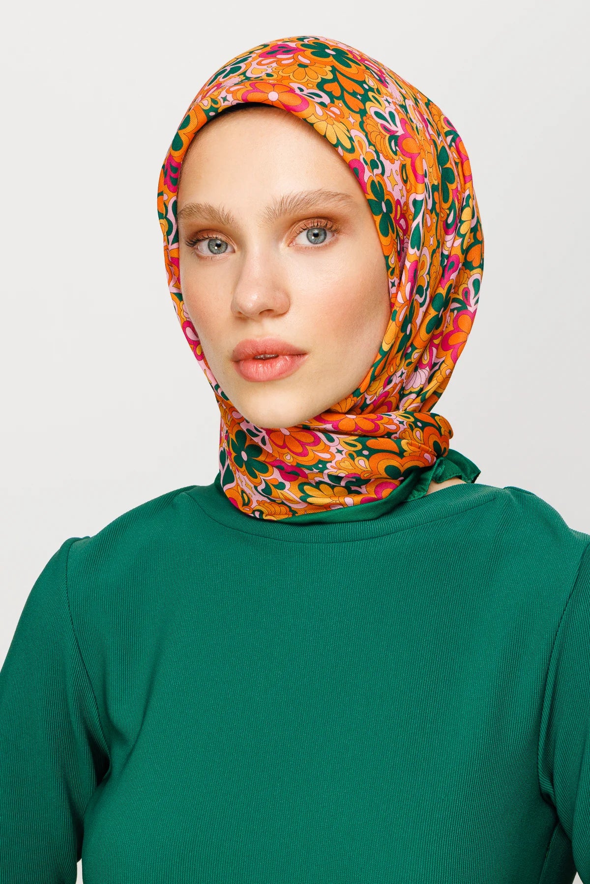 Daisy Desen Dijital Soft Eşarp