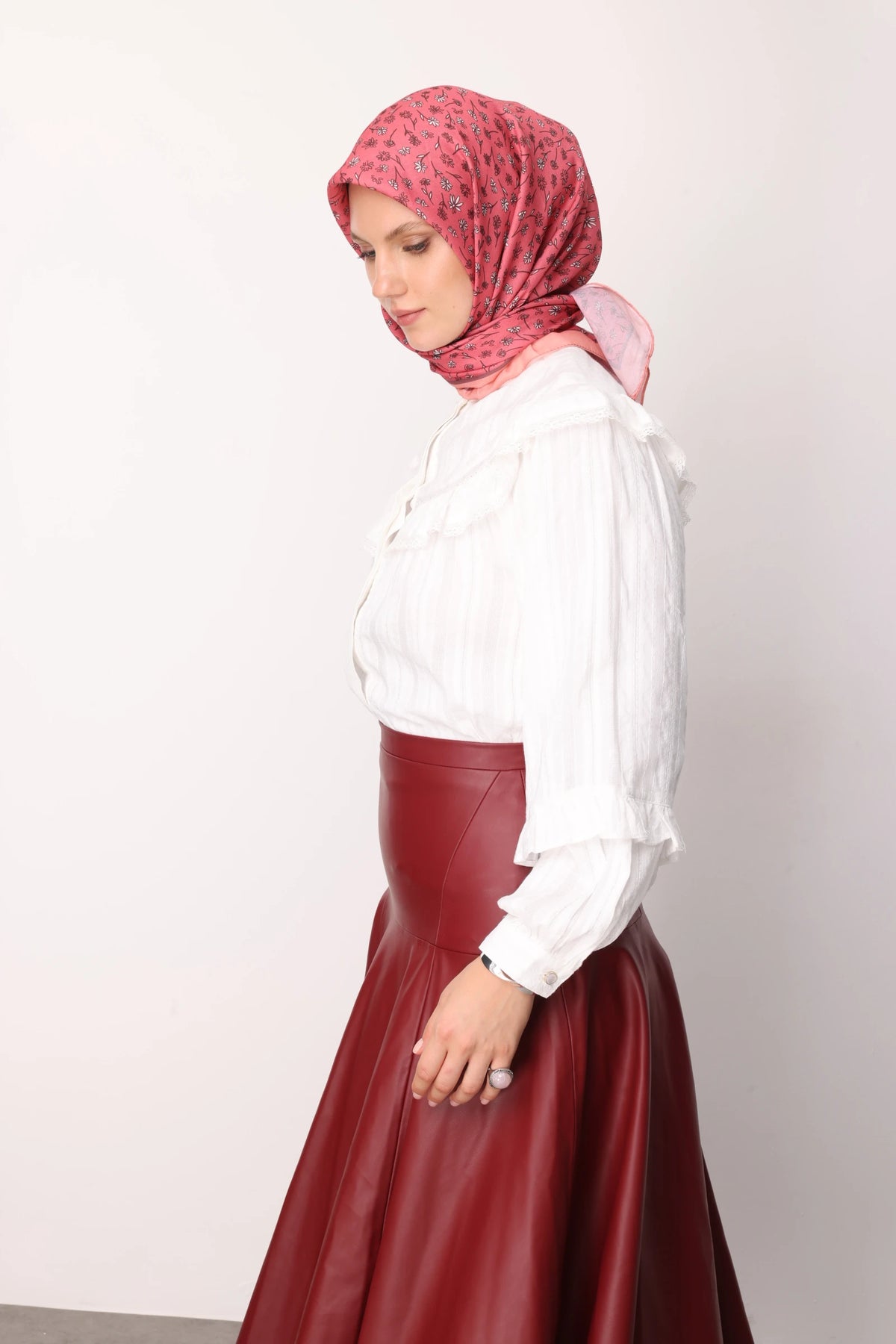 Minor Desen Pamuk Eşarp