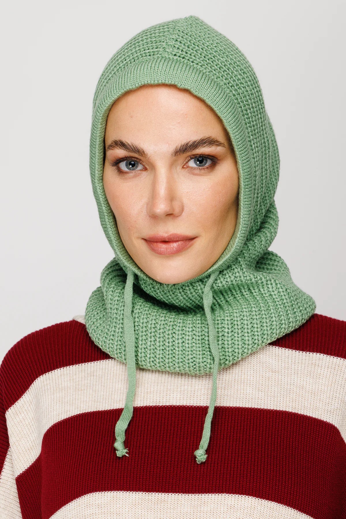 Balaclava Triko Başlık