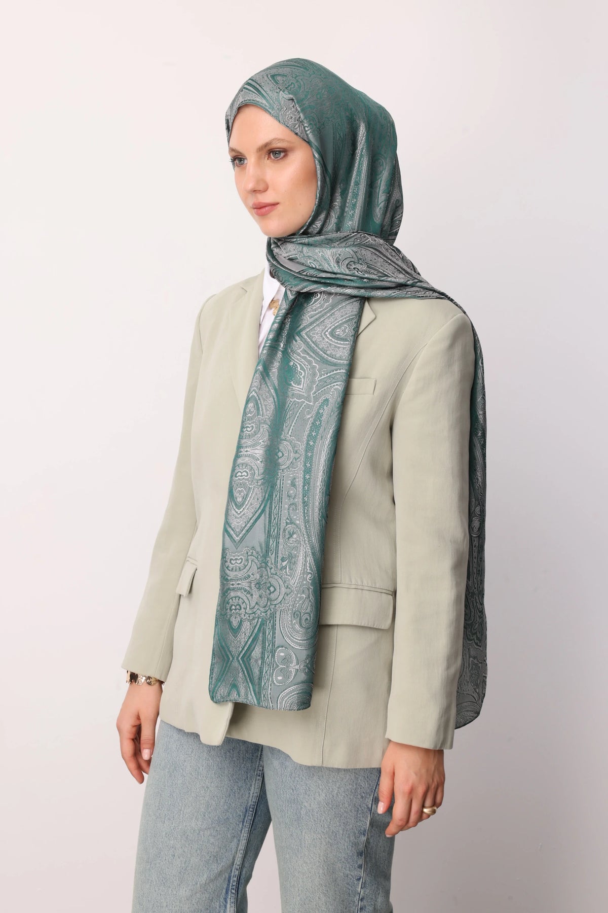 Liva Desen Shine Line Şal