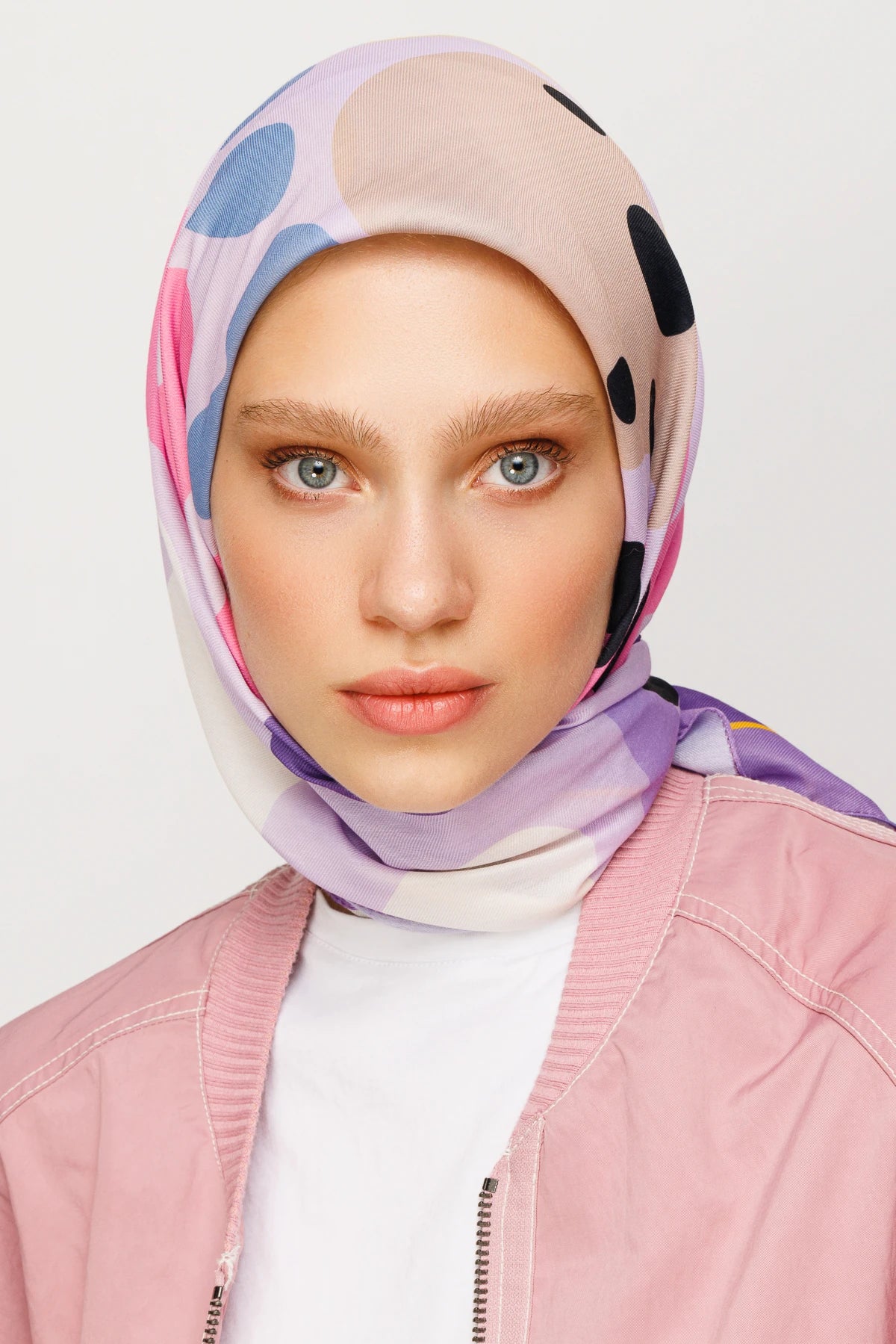 Bloom Desen Dijital Soft Eşarp