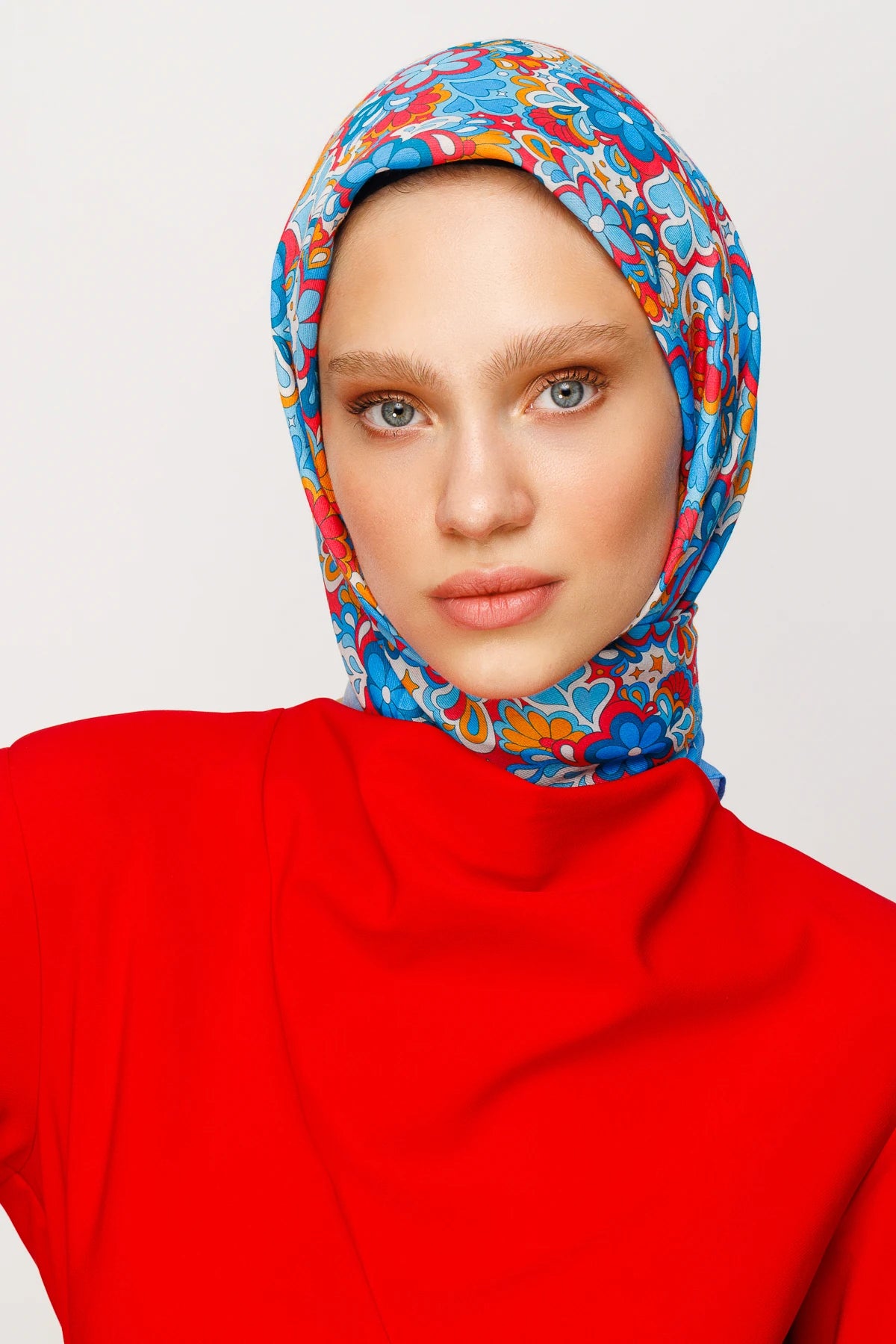 Daisy Desen Dijital Soft Eşarp