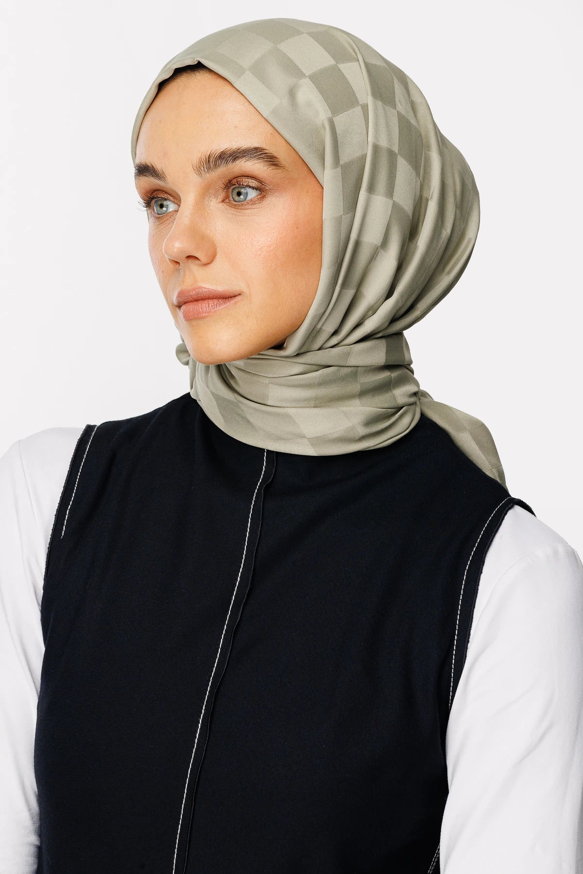 Dama Desen İpeksi Jakar Şal
