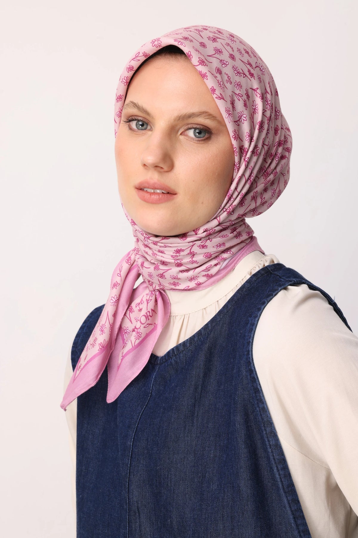 Minor Desen Pamuk Eşarp