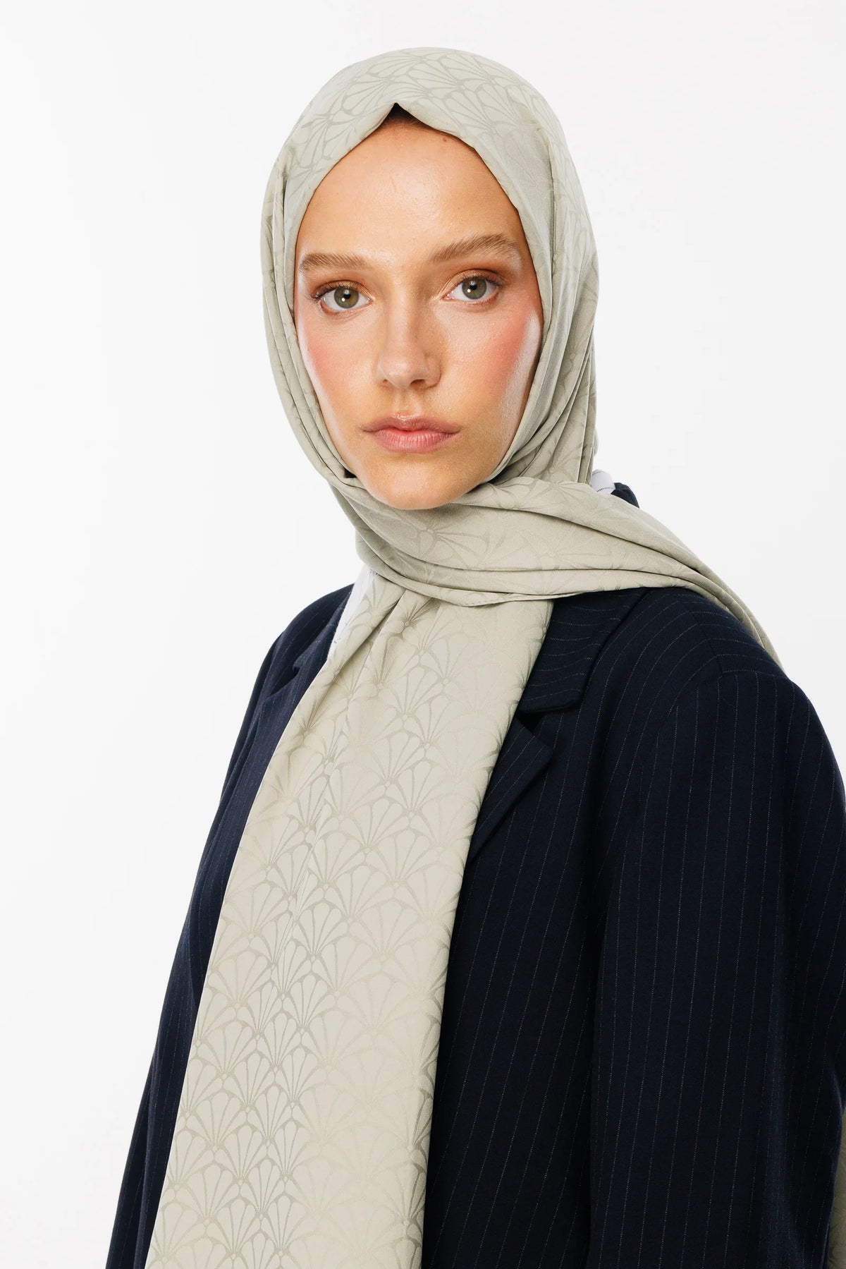 Lotus Desen İpeksi Jakar Şal