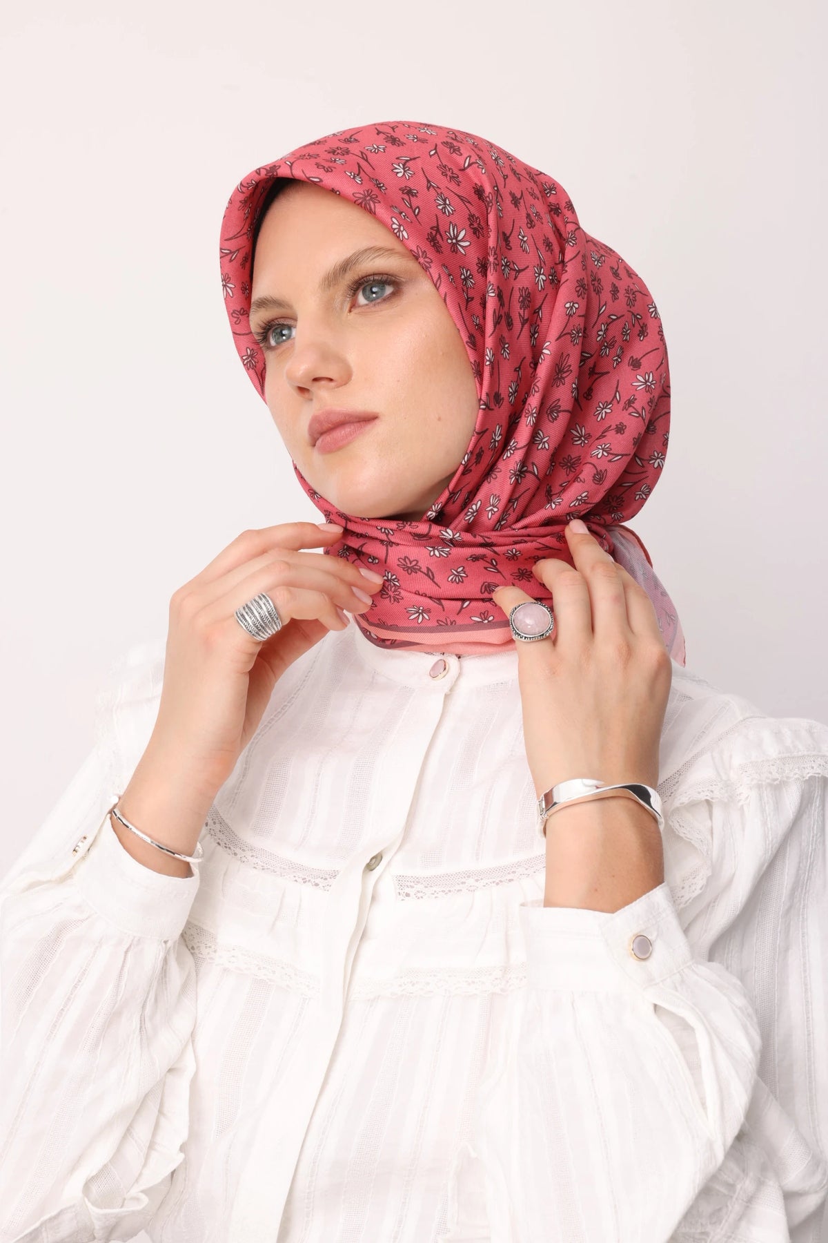 Minor Desen Pamuk Eşarp