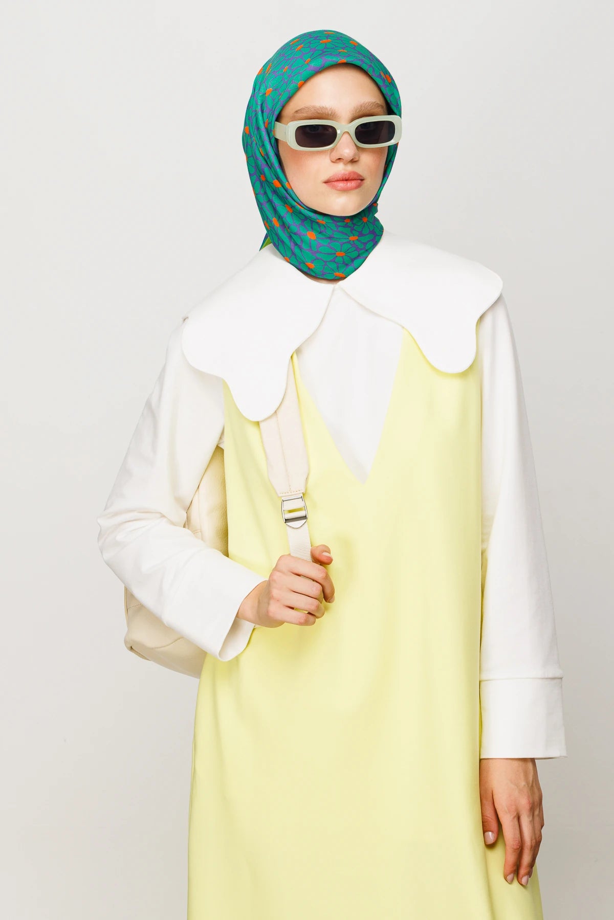 Clover Desen Dijital Soft Eşarp