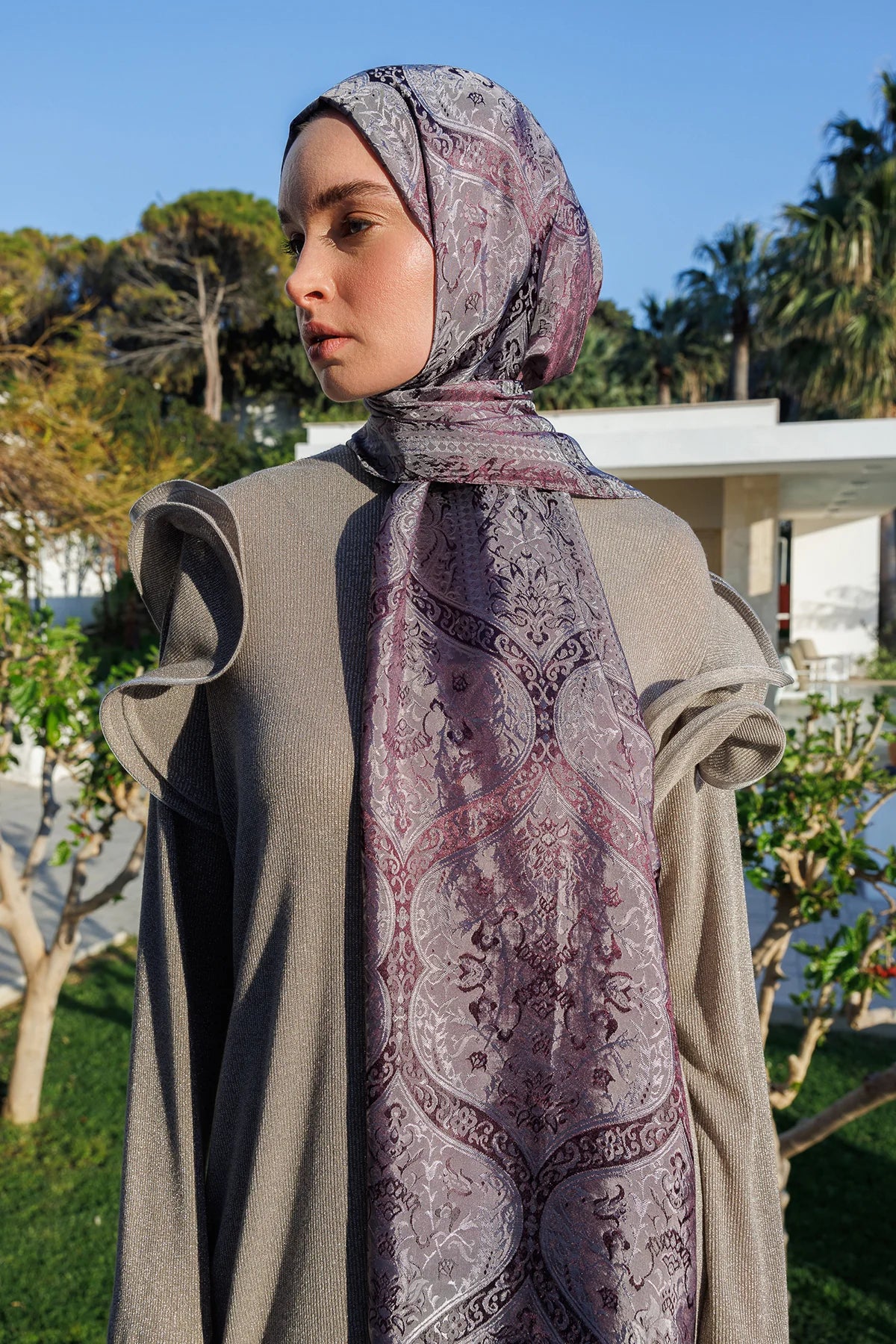Soler Desen Shine Line Şal
