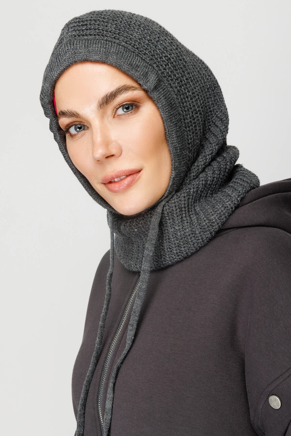 Balaclava Triko Başlık