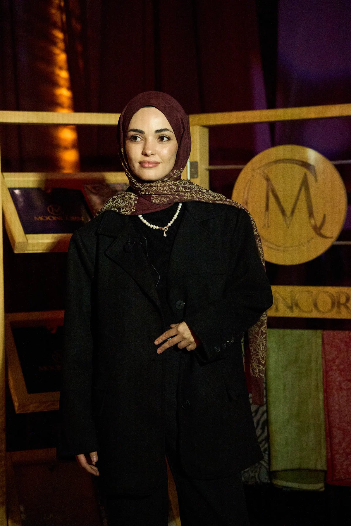Nora Desen Çift Taraflı Şal