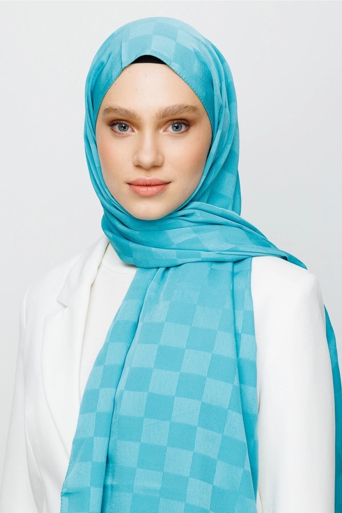 Dama Desen İpeksi Jakar Şal
