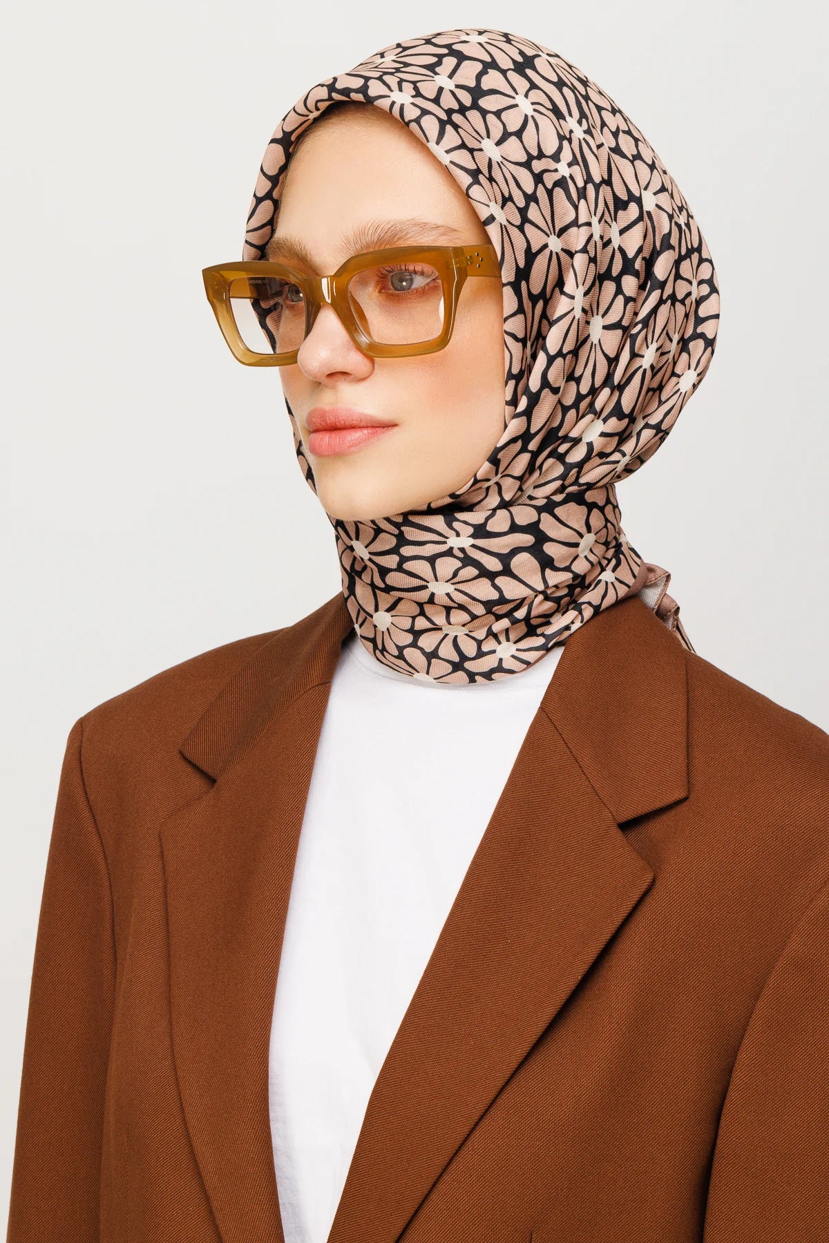 Clover Desen Dijital Soft Eşarp