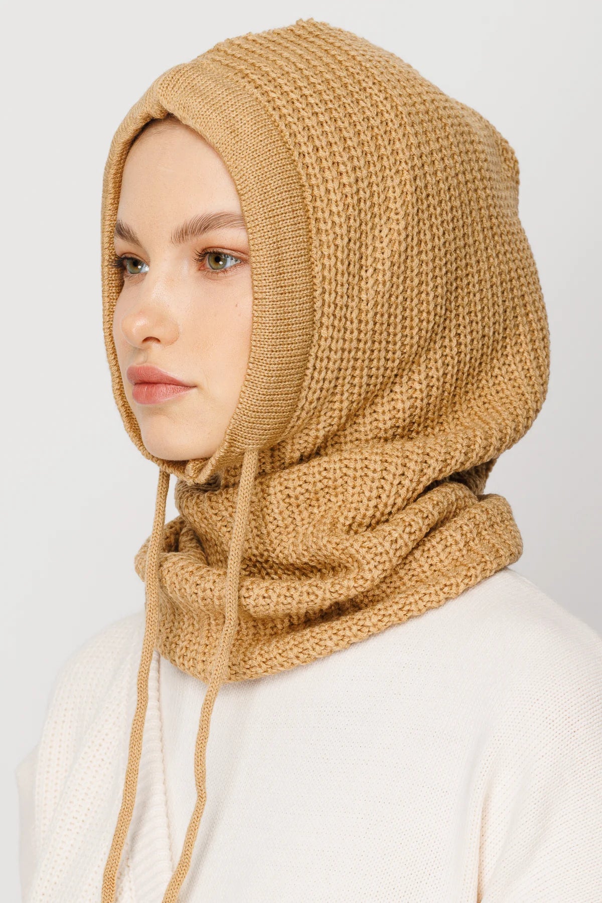 Balaclava Triko Başlık