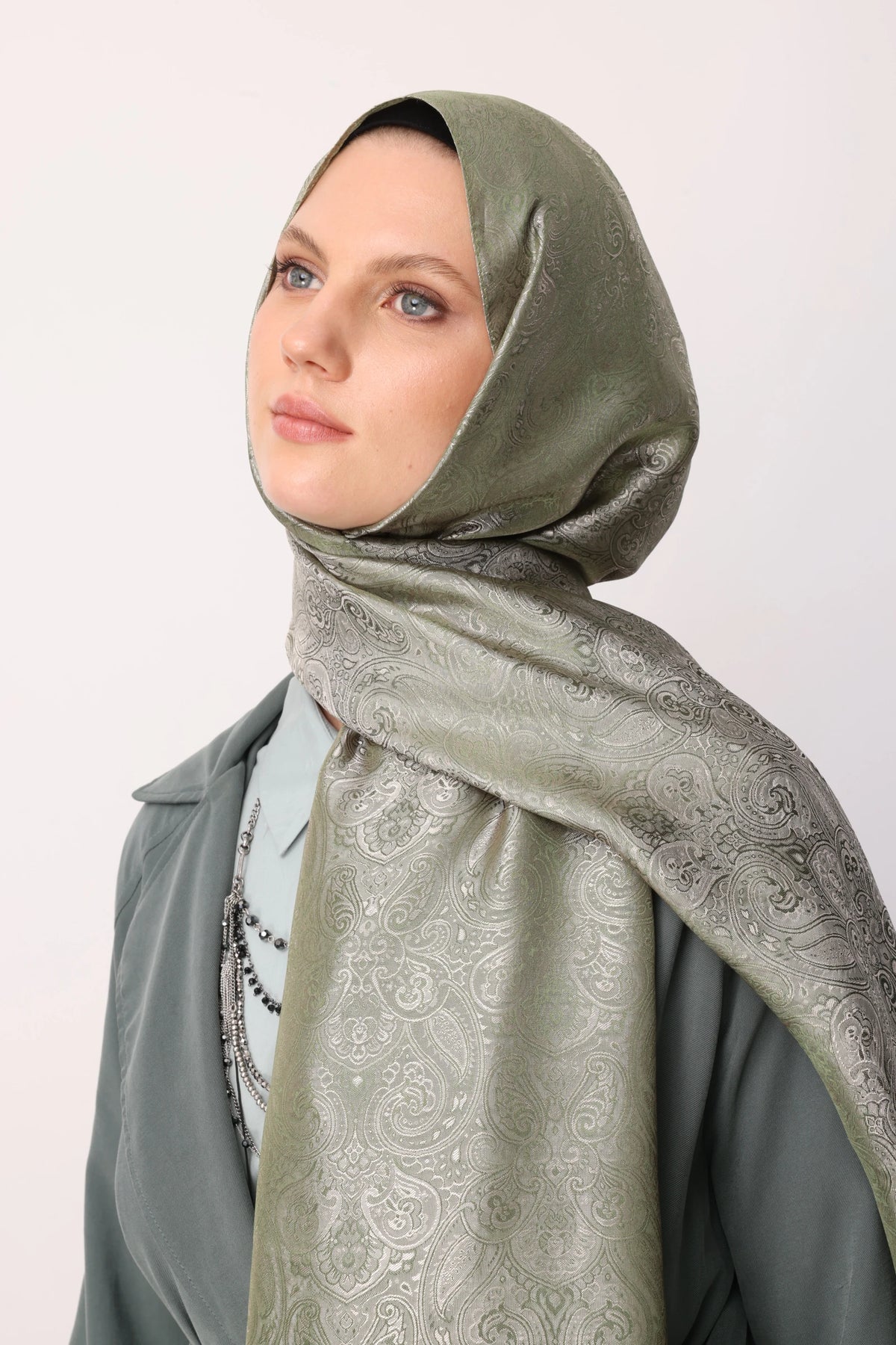Moren Desen Shine Line Şal