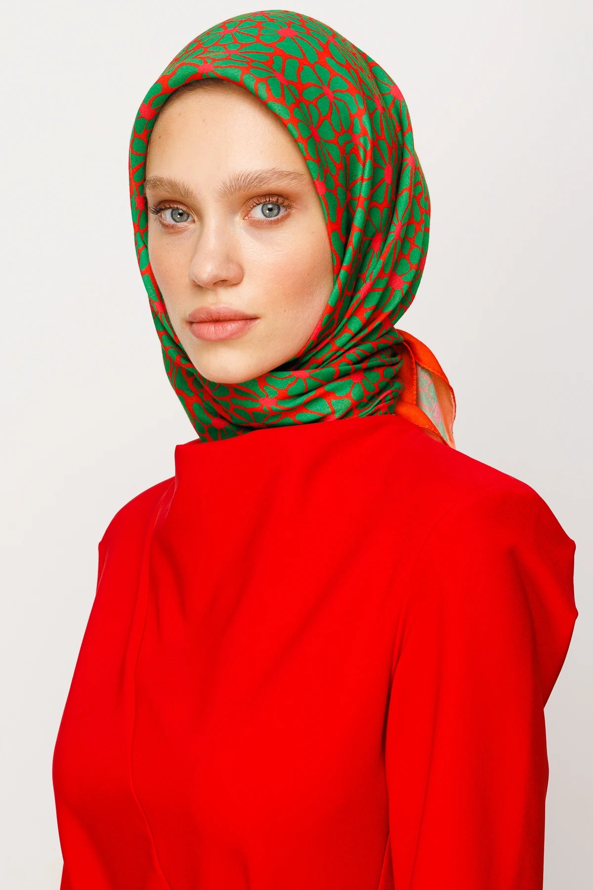 Clover Desen Dijital Soft Eşarp
