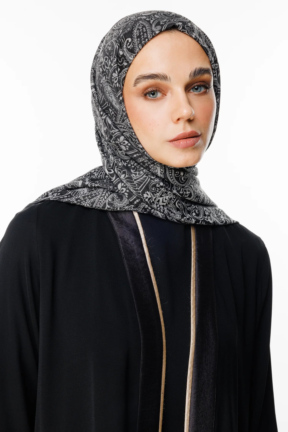 Velora Desen Çift Taraflı Şal