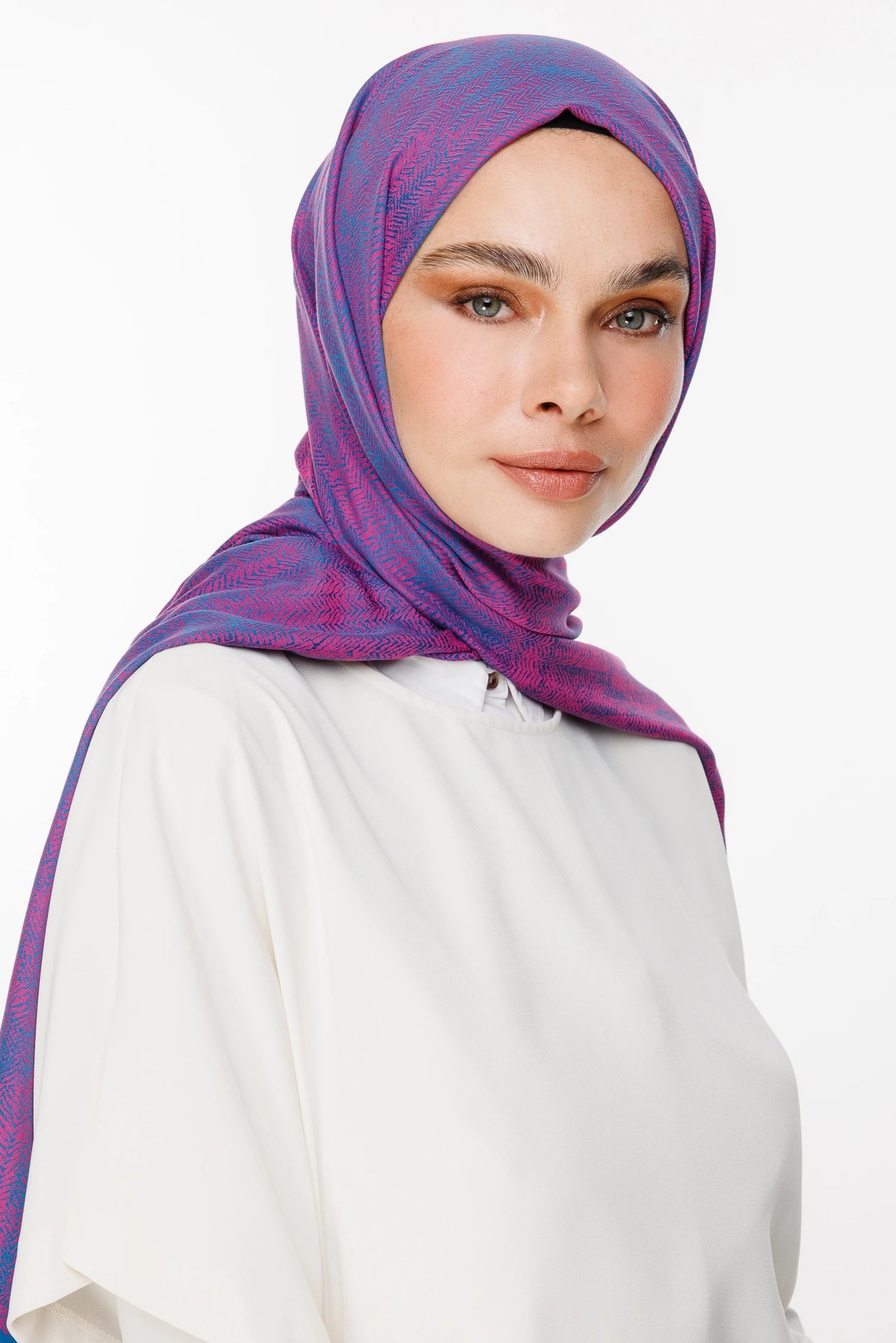 Sahra Desen Çift Taraflı Şal