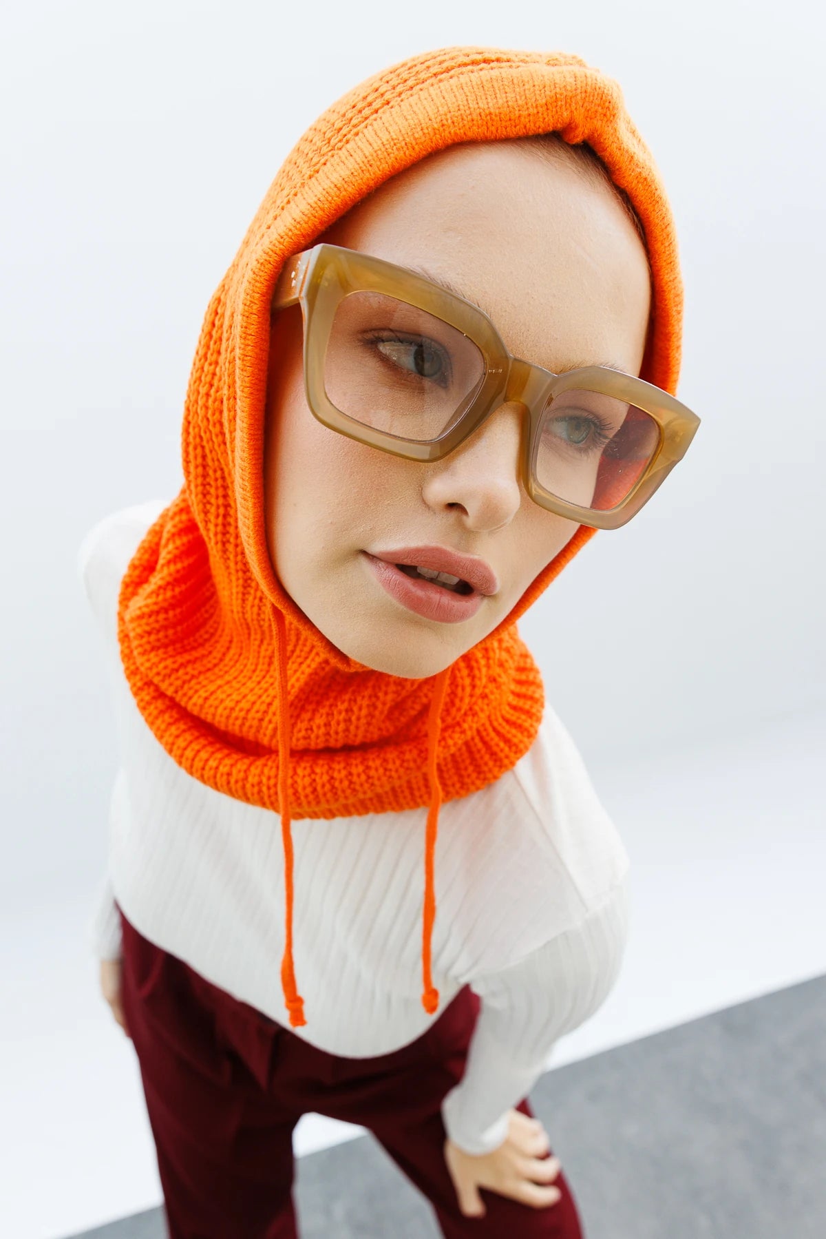 Balaclava Triko Başlık