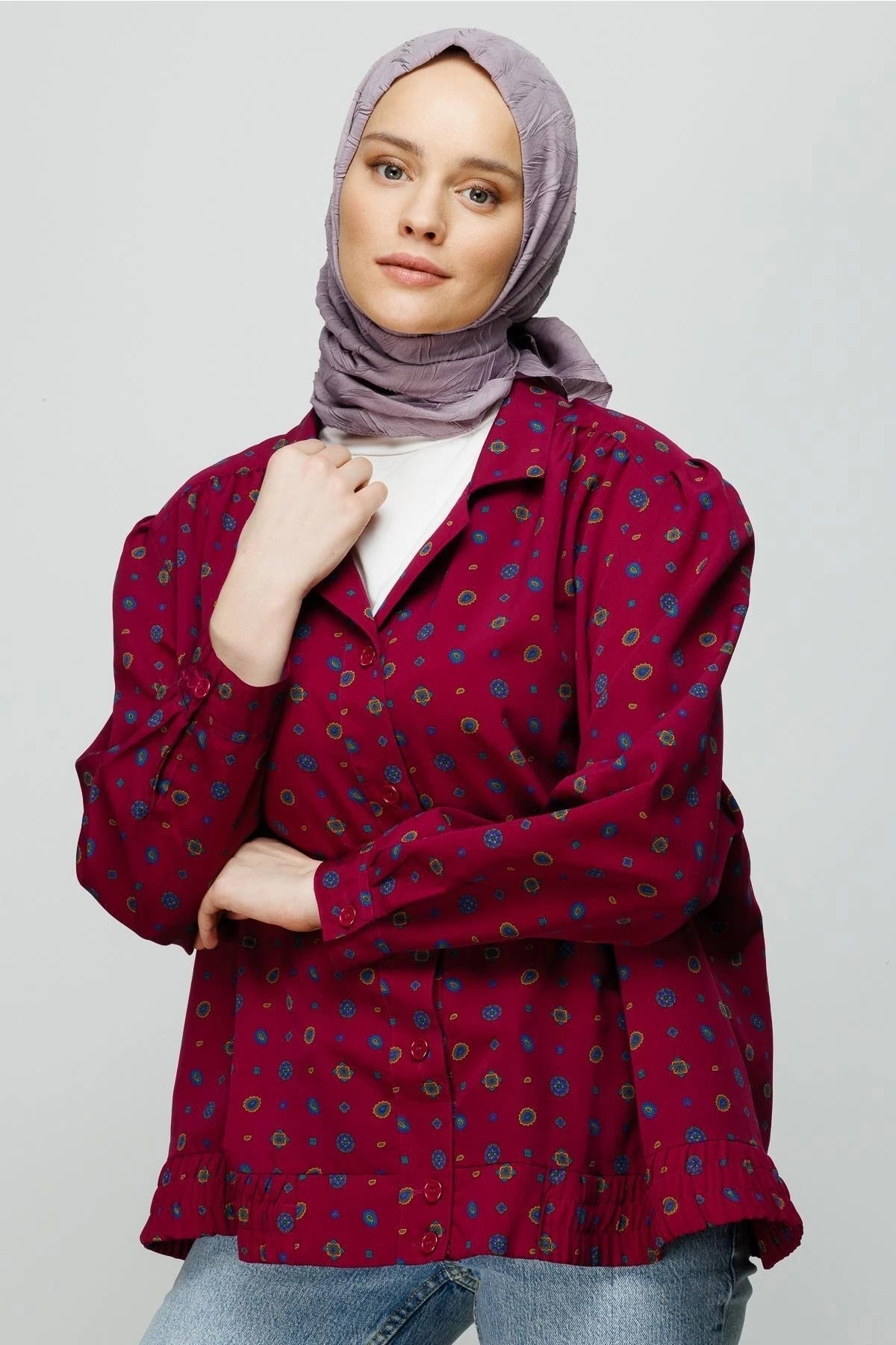 Piliseli Bambu Eşarp