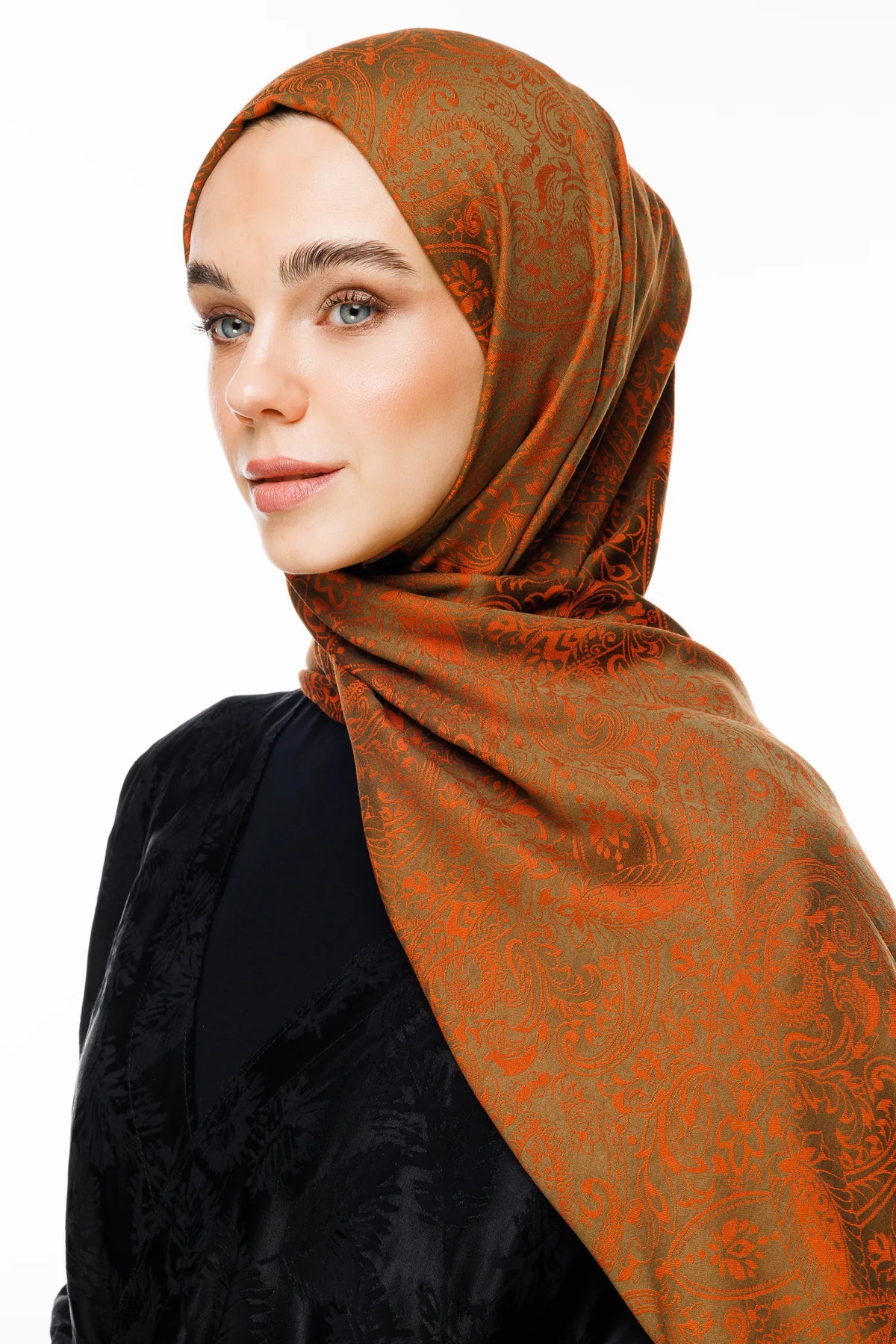 Velora Desen Çift Taraflı Şal