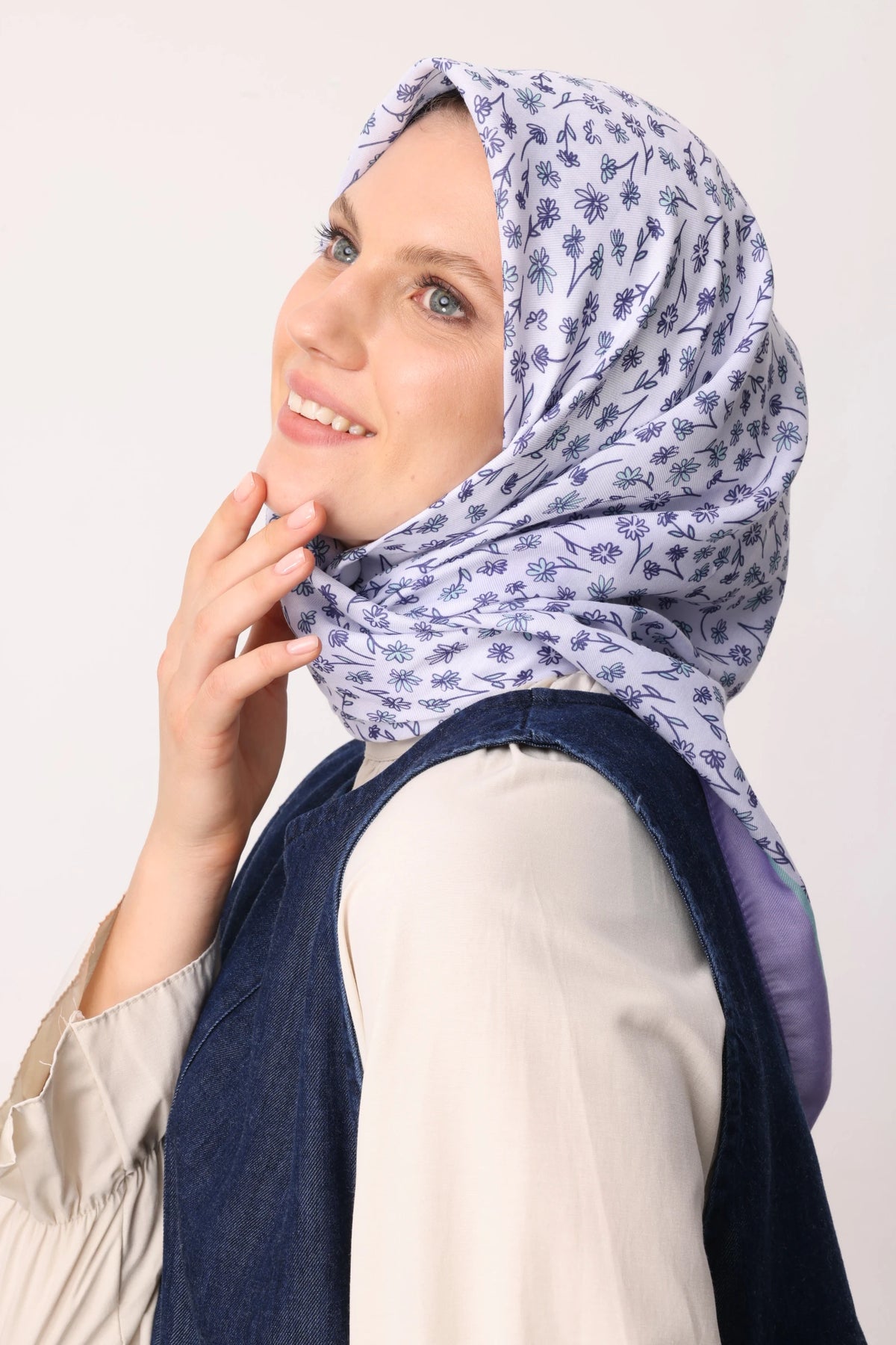 Minor Desen Pamuk Eşarp