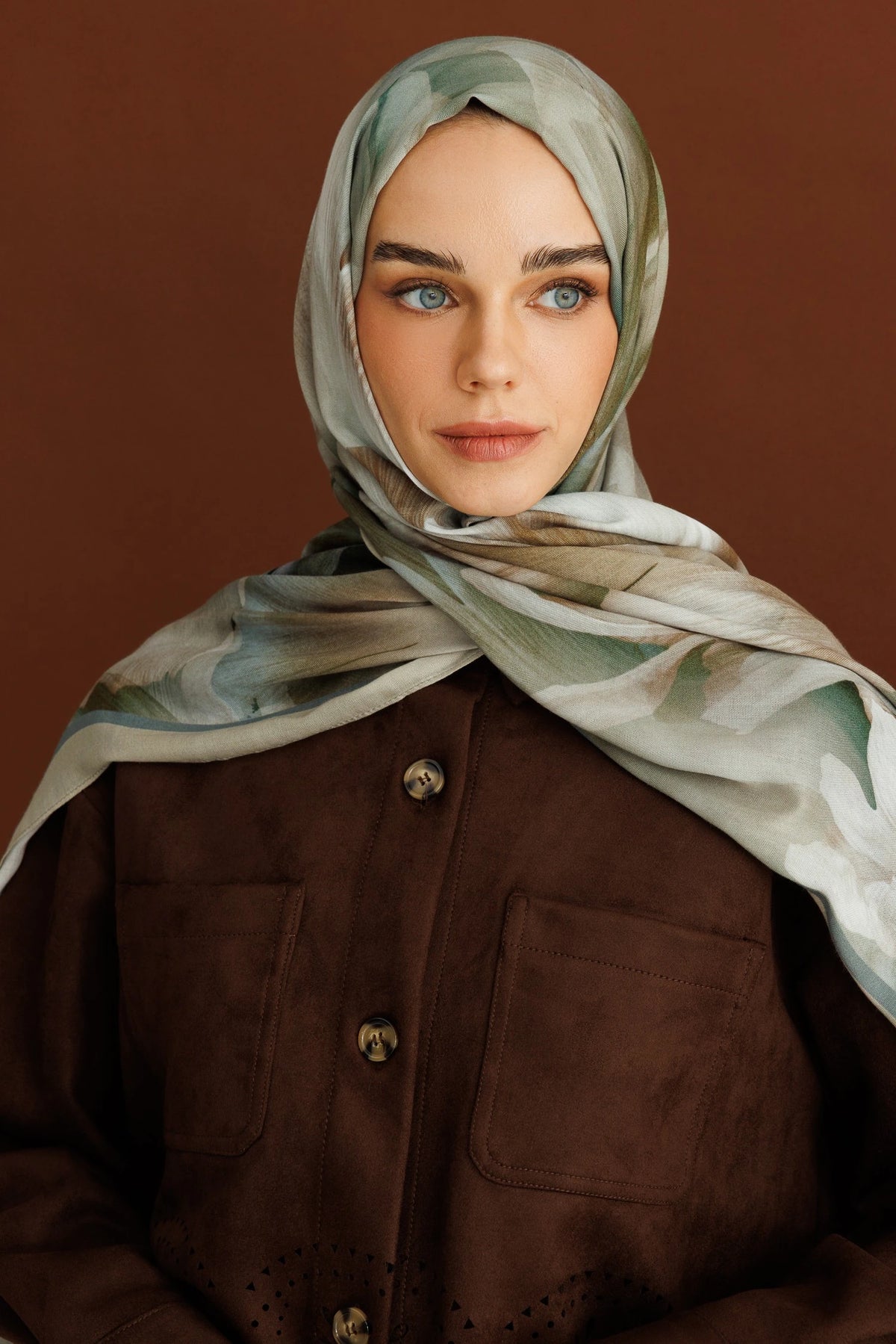 Fleur Desen Rami Şal