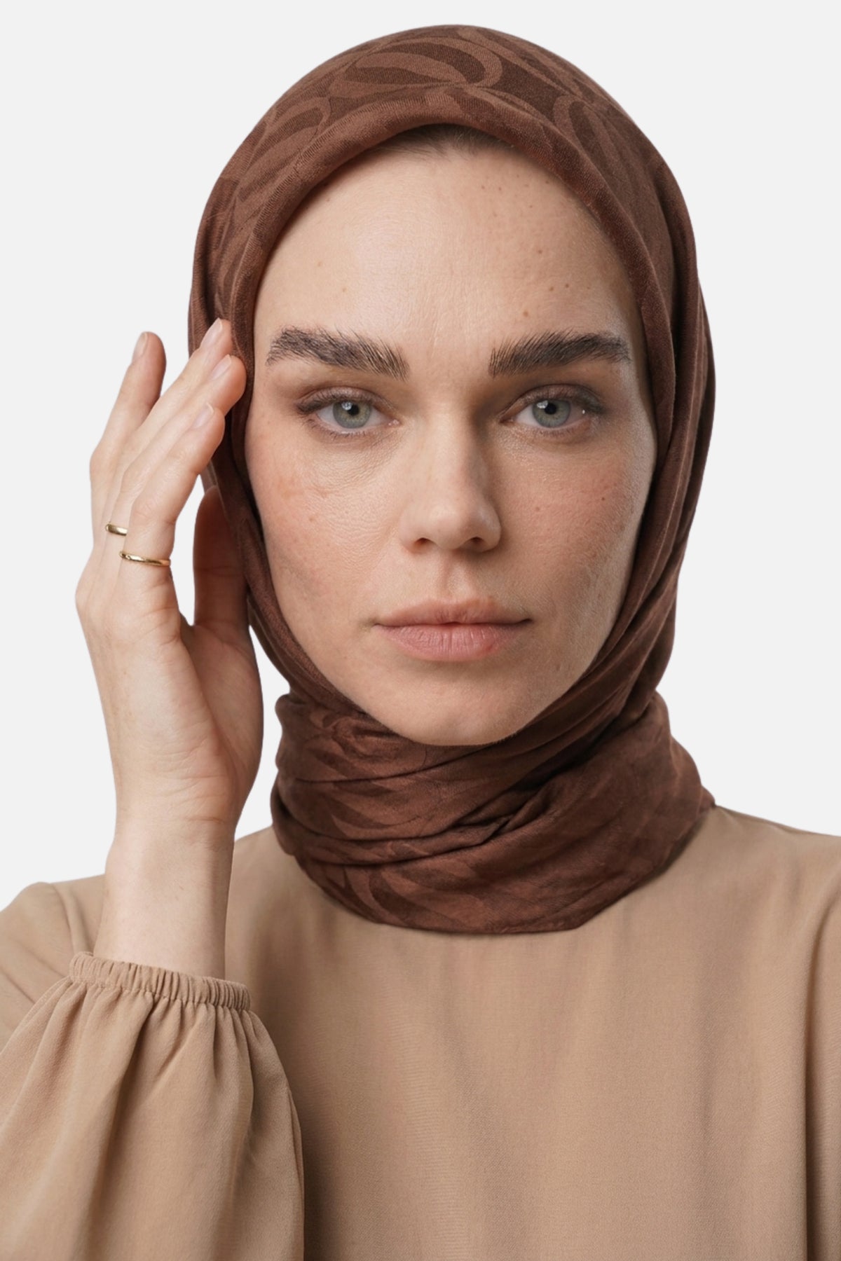 Dune Desen Ayrobin Jakar Eşarp